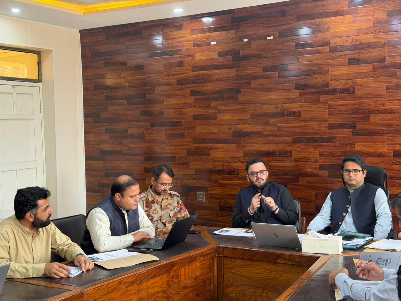 BSDI Progress Review Meeting in Pishin Focuses on Timely Completion of Development Scheme